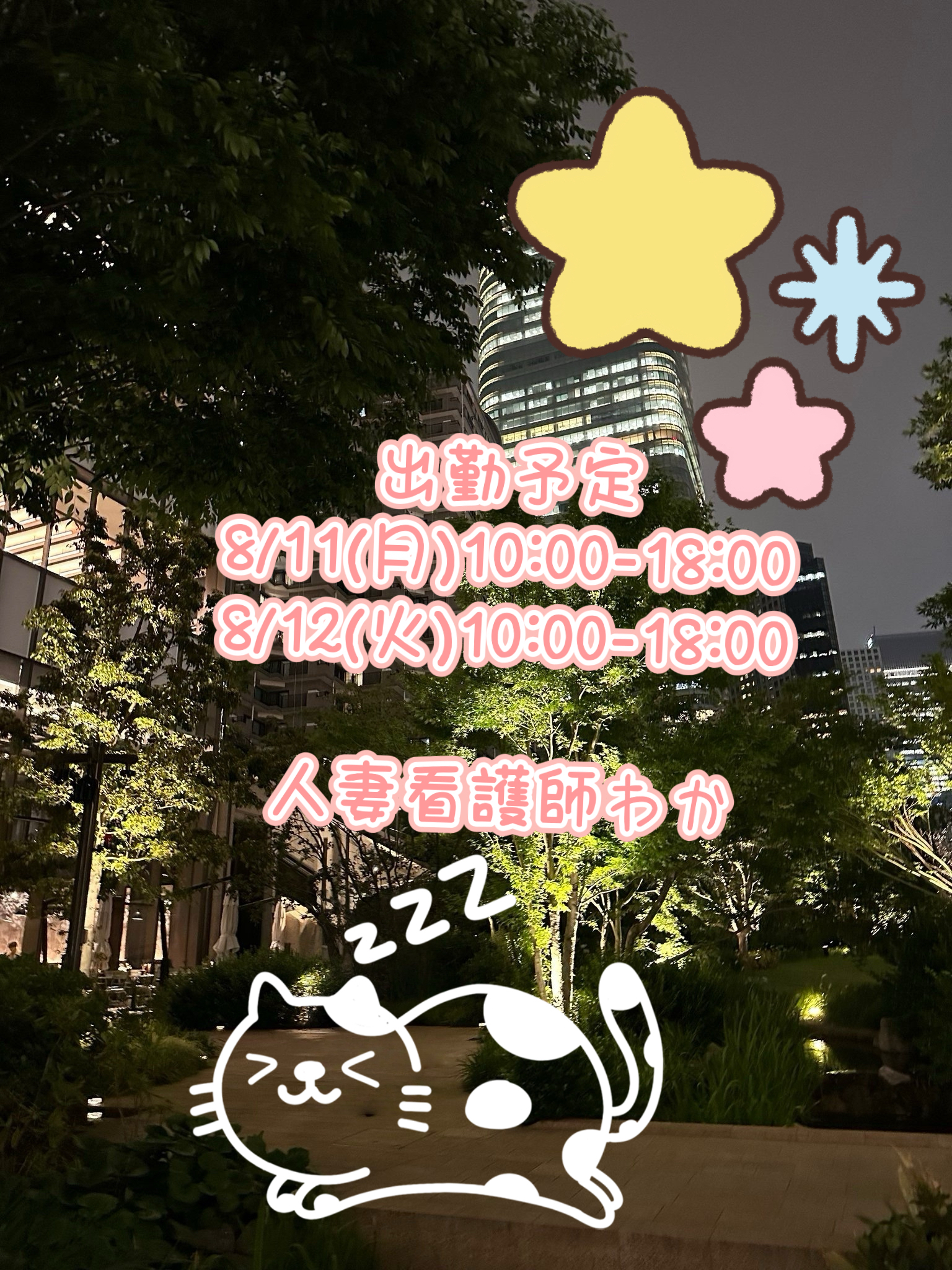 夜散歩🌟