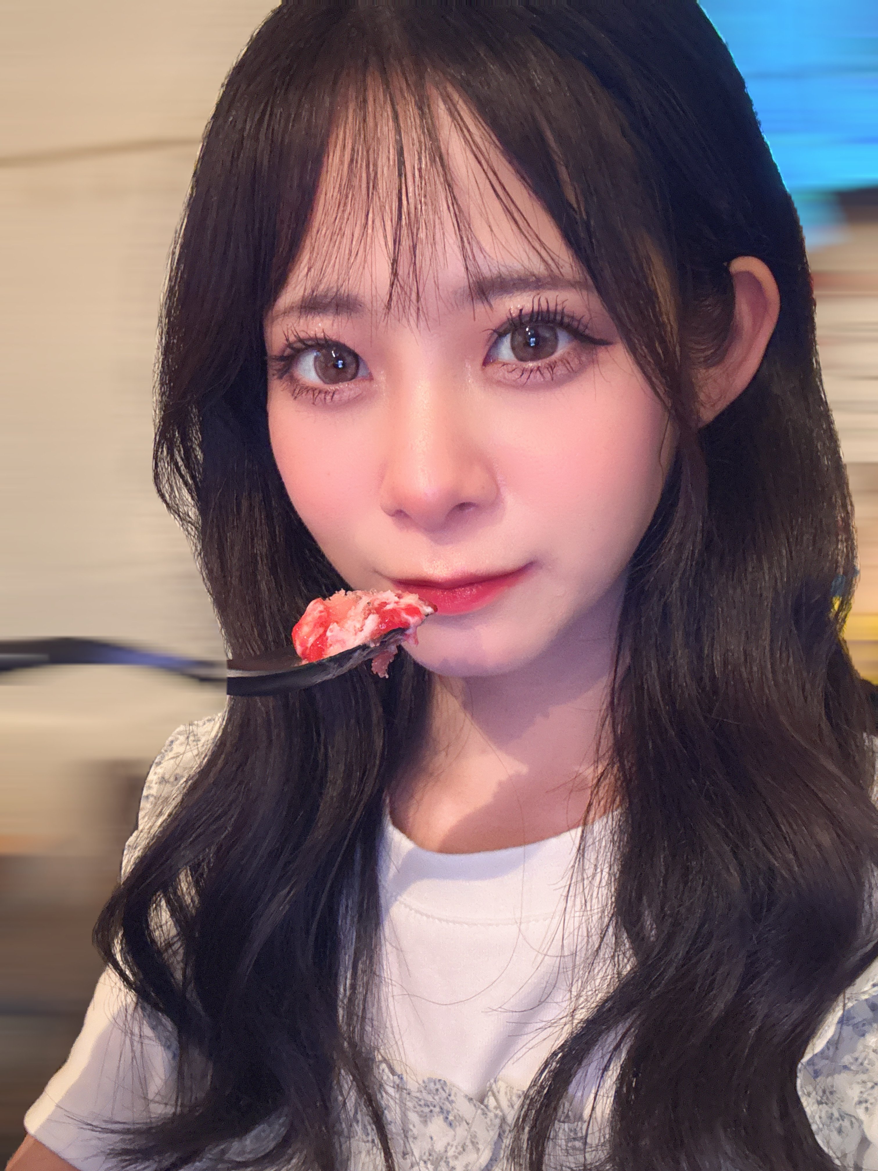 この前、かき氷食べたよ〜🍧